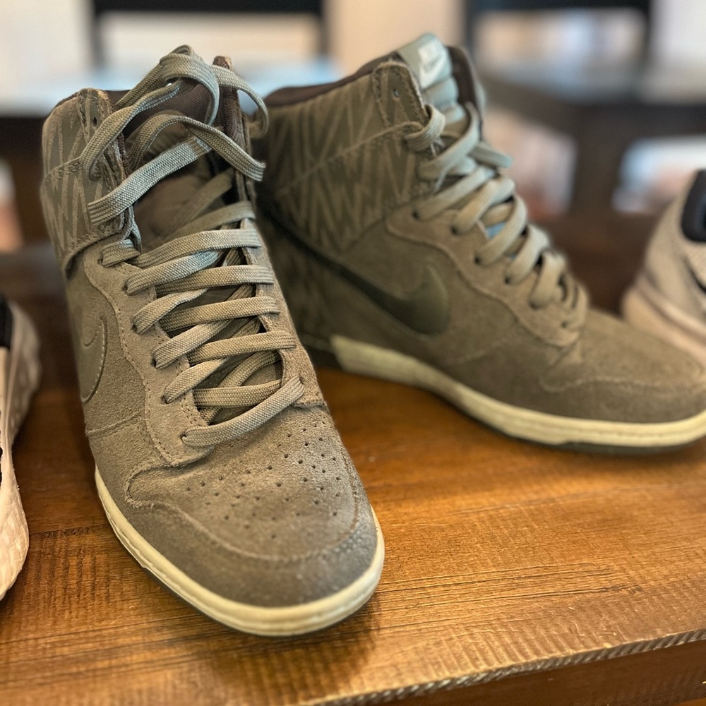 Nike Dunks - green 7.5